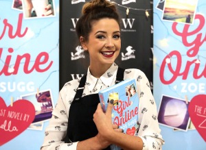 That's the book and the person holding it is the beautiful Zoe Sugg 💖.